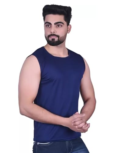 Image of Nylon Gym Vests for Men, Soft & Comfortable