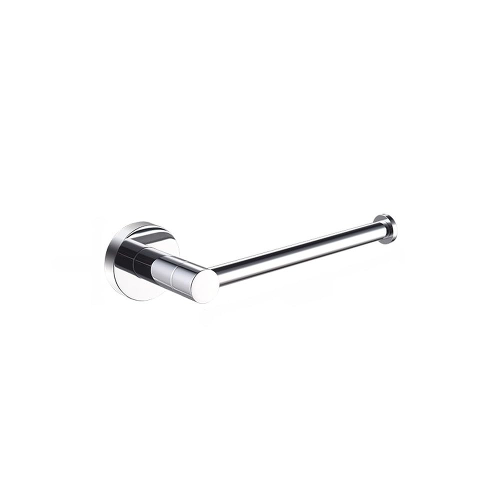 VVW&LIU Chrome Bathroom Stainless Steel Towel Rack Towel Ring Toilet Paper Holder Towel Bar Toilet Brush Holder Hardware Accessories,