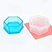 WT-DDJJK Suministros de jardinería, Maceta Hexagonal, moldes de Silicona para Bricolaje, Jardinera...