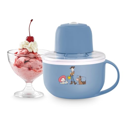 Image of Disney | Dash Toy Story My Mug Ice Cream Maker - Electric Countertop Soft Serve Ice Cream Machine, Single Serve Half-Pint Toy Story Mug with Ingredient Chute & Recipe Guide