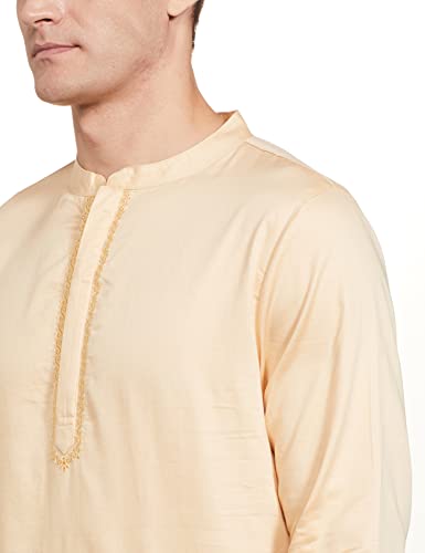 Image of Amazon Brand - Symbol Men's Cotton Regular Fit Long Kurta