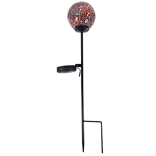 Lampe solaire de jardin étanche IP44 pour éclairer une pelouse sombre sans fil ni travaux