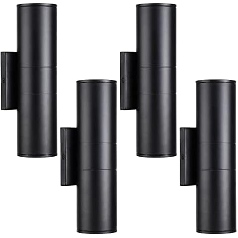 LEONLITE Integrated LED Cylinder Wall Light, Pack of 4 Cover
