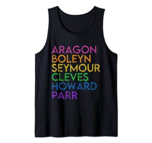 Sechs Ex-Frau Britische Geschichtshistorikerin Musikli Tank Top