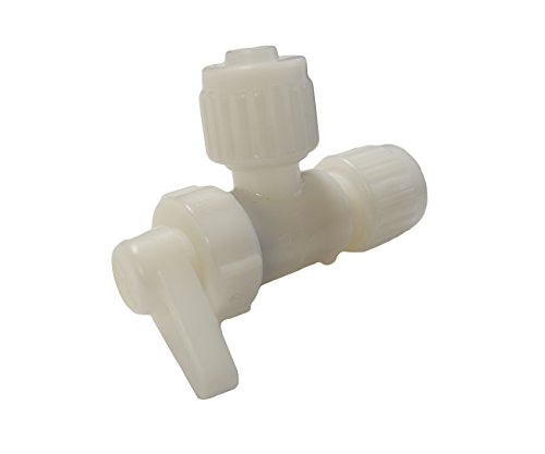 RV Fresh Water Plumbing Drain Angle Valve 1/2