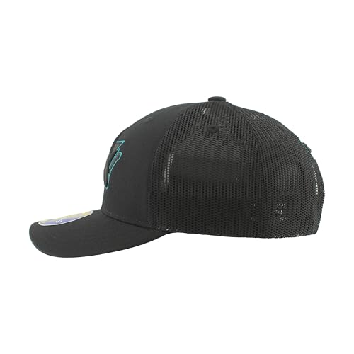 Gorra Unisex Ajustable Infantil NHL Dakota Negra miniatura 7