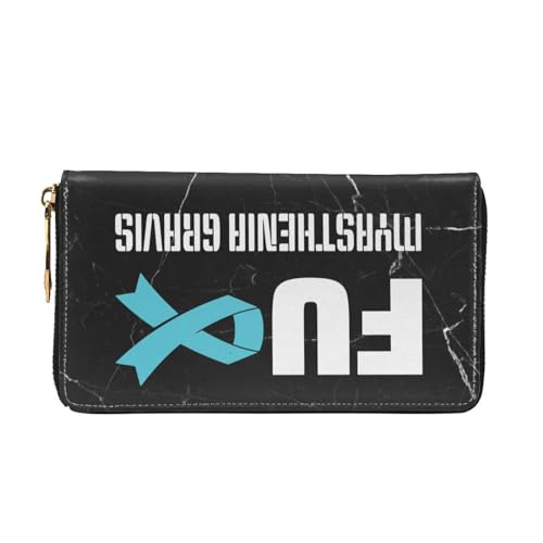 Fuck Myasthenia Gravis Awareness Wallet Card Bag3