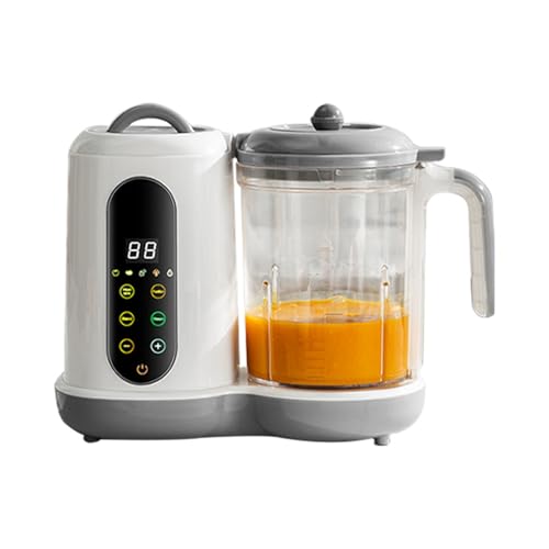 Opiniones y reviews de procesador de alimentos para bebe más recomendados. 41 LUKOVEE Máquina de comida para bebés, Máquina de Complementos Alimenticios 4 en 1, Procesador de Alimentos, cocción y molienda automática, control de visualización táctil,...