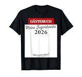 Jugendweihe 2026 Gästebuch Geschenk