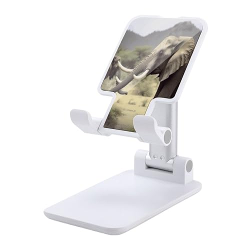 Support de téléphone éléphant pour regarder des vidéos au bureau