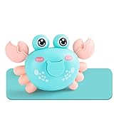 ⊕No se requieren baterías: el juguete Baby Crawling Crab se mueve sin baterías. Los juguetes Crawling Crab Baby están exquisitamente elaborados, con detalles realistas y bordes suaves, colores vibrantes y formas divertidas para captar la atención de su hijo.