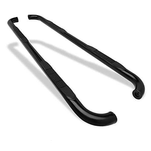 BETTER AUTOMOTIVE Side Steps Running Boards Compatible with 1997-1998 F150/F250LD Super Cab 3 Door / 1999-2003 F150/F250LD Super Cab 4 Door (Incl. 04 Heritage) Truck Pickup 3" Black Side Bars