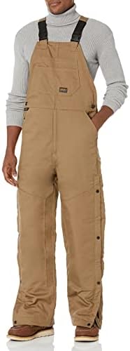 Ariat Male Rebar DuraCanvas Stretch Insulated Bib Field Khaki X-Large
