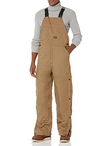 Ariat Male Rebar Duracanvas Stretch Insulated Bib Field Khaki X-Large #TOP1
