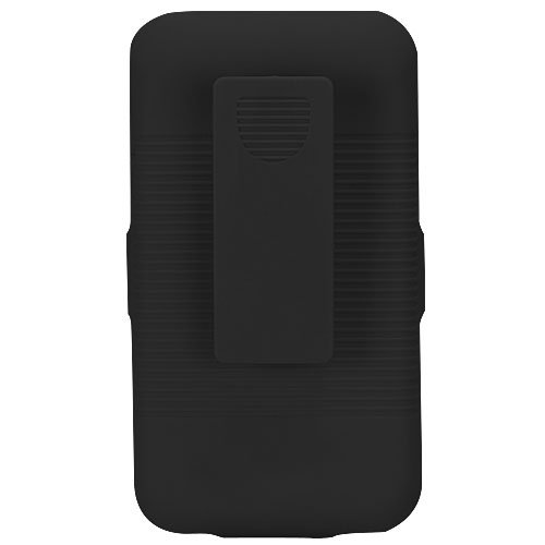 Mybat Samd710Hbholsftbl01Np Shell Holster Combo Case For Samsung Galaxy With Kick-Stand And Belt Clip For Samsung Epic 4G Touch D710 - Retail Packaging - Black #TOP1