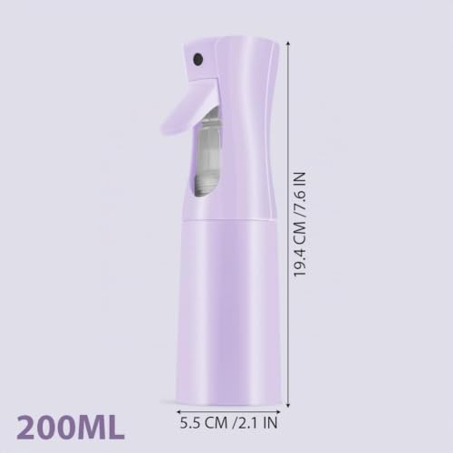Miniatura 6 de Alaoo Botella Pulverizador Agua Peluqueria,200ml Bote Spray Reutilizable