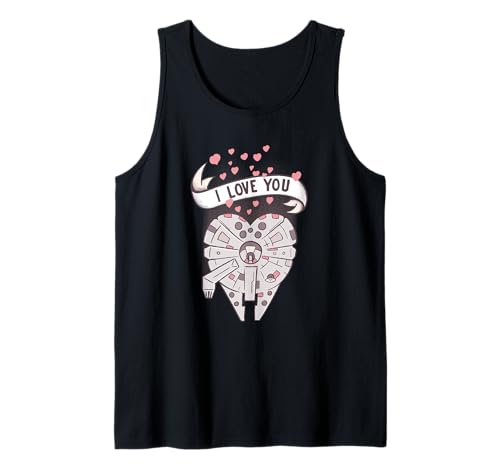 Débardeur Millennium Falcon Star Wars Love You pour déclarer votre flamme