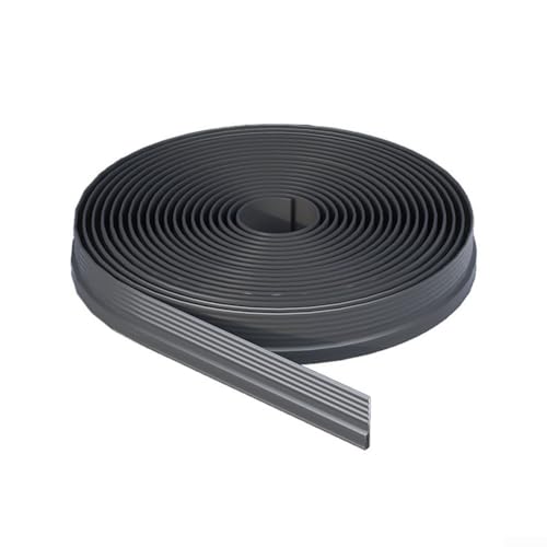 200 cm Sliding Window Seal Strip TPE Insulation for Improved Energy Efficiency and Noise Reduction (Black gray)