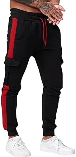 Informal Cotton Cargo Pants,Mens Informal Cargo Pants Gymnasium Sweatpants Trousers Lengthy Pant Vogue Hip Hop Pants 3 31d+ b3TPmL. AC