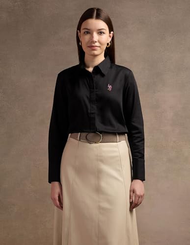 Image of Cotton Sateen Regular fit Shirt