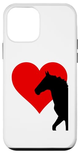 �n �n�p I love Horses Red Heart �X�}�z�P�[�X iPhone 12 mini �p