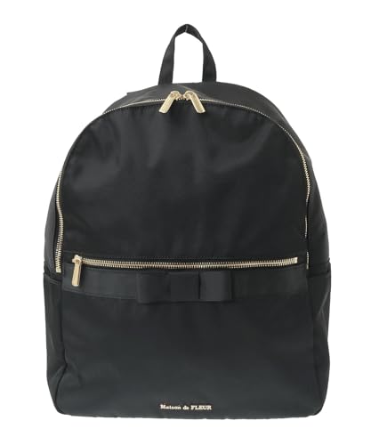 撥水加工レースアップリボンリュック