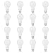 AmazonBasics 100W Equivalent, Soft White, Non-Dimmable, 10,000 Hour Lifetime, A19 LED Light Bulb | 16-Pack