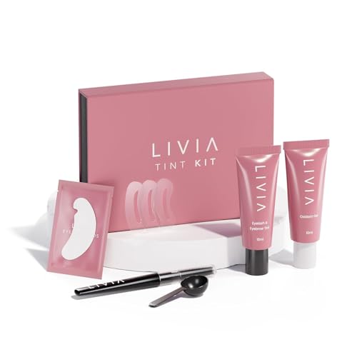 Livia Black Eyelash and Eyebrow Color Set