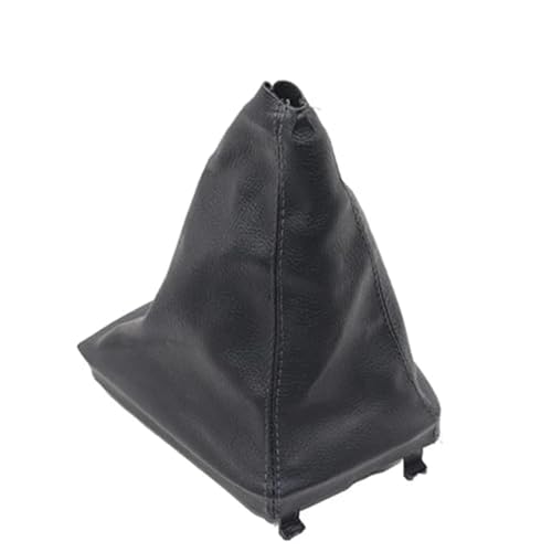 XEBRAD Couvercle de coffre de guêtre de pommeau de levier de vitesse manuel de voiture à 5 6 vitesses, for Skoda, for Superb II 2008-2012 Yeti 2009-2012 Cache-soufflet de levier de vitesse(BLACK Boot)