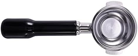 Miniatura 4 de Portafiltro sin fondo de 2.283 in - Portafiltro desnudo  Se adapta a máquinas Expobar, cohete, Rancilio Espresso de 2.283 in con cesta de filtro de