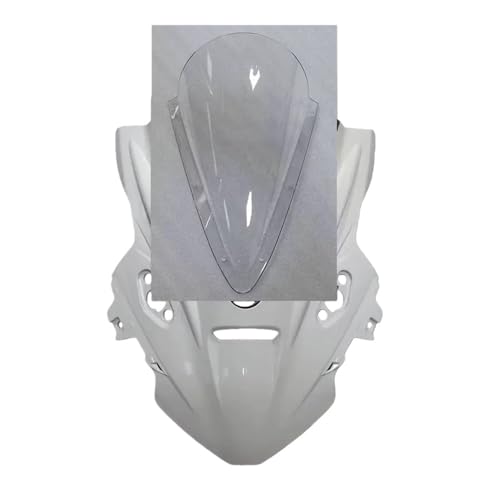 Pare-Brise Double Bulle Moto 675SR Déviation du Vent Améliorée