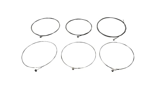 Khoneim Electric Guitar Strings 4 Pack Nickel Plated 6 Strings - Light 010-046 #TOP2