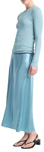 Vince Women's Raw Edge Panelled Slip Skirt2