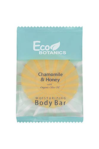 Eco Botanics Travel-Size Hotel Body Bar Soap, 0.89 Oz (Case Of 500) #TOP1