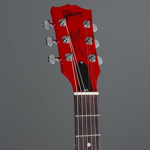 Gibson Les Paul Modern Lite Cardinal Red Satin – Guitare Électrique à Coupe Simple - Les Beatles, Paul McCartney, John Lennon, RIngo Starr, George Harrison Gibson Les Paul Modern Lite Cardinal Red Satin - Guitare Électrique à Coupe Simple – Image 7