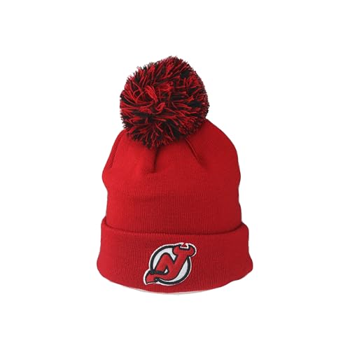 ZHATS New Jersey Devils Jugend Bommelmütze