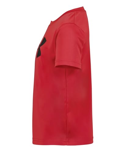 Image of Under Armour Boys' Short Sleeve Logo Graphic T-Shirt, Lightweight & Breathable, Relaxed Fit