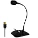 Microfono per PC, TKGOU Ture Plug & Play Home Studio Microfono a condensatore USB per Skype, Registrazione per YouTube, Facebook, Podcast, Streaming, Giochi (Windows / Mac) -UM6