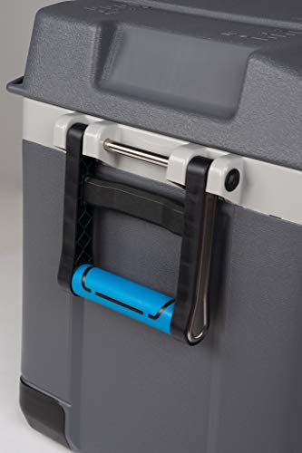 Igloo Bmx 72 Quart Cooler With Cool Riser Technology, Fish Ruler, And Tie-Down Points - 18.70 Pounds - Carbonite Gray And Blue #TOP7