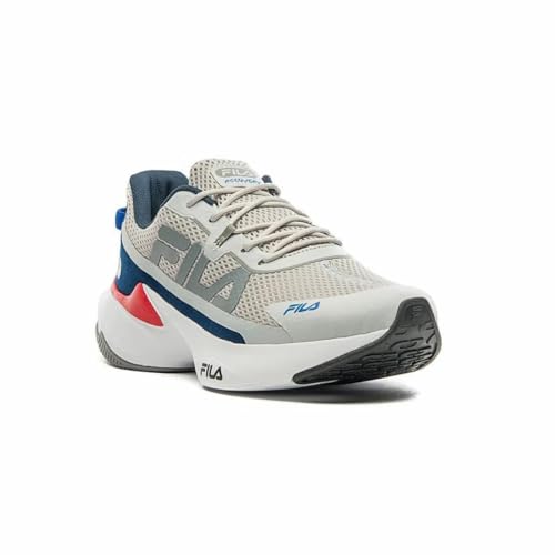 Tenis Fila Recovery Masculino,Prata/Marinho/Vermelho,42