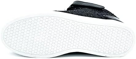 Wooowyet Glitter Shoes Kids High Top Sneakers for Boys Girls Gift Party Birthday Christmas Halloween - Image 4