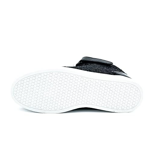 Wooowyet Glitter Shoes Kids High Top Sneakers for Boys Girls Gift Party Birthday Christmas Halloween4