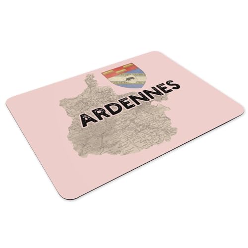Set de table antidérapant grand format lot de 4 sets rose Ardennes
