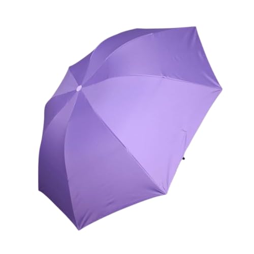 Image of KEKEMI 3 Fold Plain Pipine Umbrella for Men & Women
