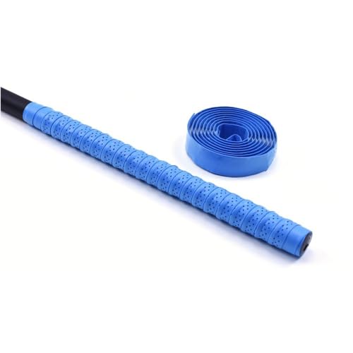 Golf Grip Wrapping Tapes 2 Pack Anti-Slip PU Overgrip Tapes Grip New Regripping Solution Fit for Golf Grip Hockey Grip Fishing Rod (Blue)
