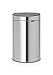 Brabantia 114823 Poubelle Touch Bin Unie, 40 litres - Inox mat