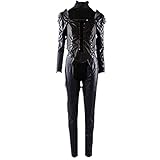 Persona 5 Queen Makoto Niijima Cosplay Costume Battle Clothing with Scarf and maks (Female XL)