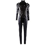 Persona 5 Queen Makoto Niijima Cosplay Costume Battle Clothing with Scarf and maks (Female XL)