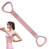 Figura 8 Banda de resistencia física, cuerda de tensión para yoga,Cuerda elástica para yoga | Cinturón elástico para ejercicio físico en el hogar, cuerda de tensión multifuncional de ocho figuras para