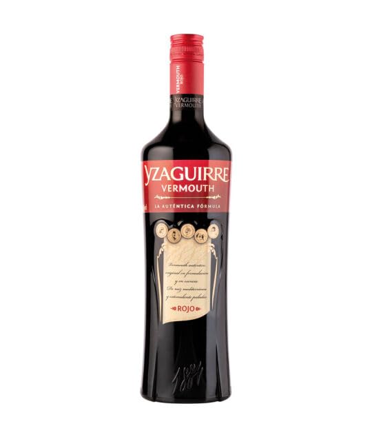 Yzaguirre Rotwein-Vermouth Rojo, 6 Flaschen à 1 Liter